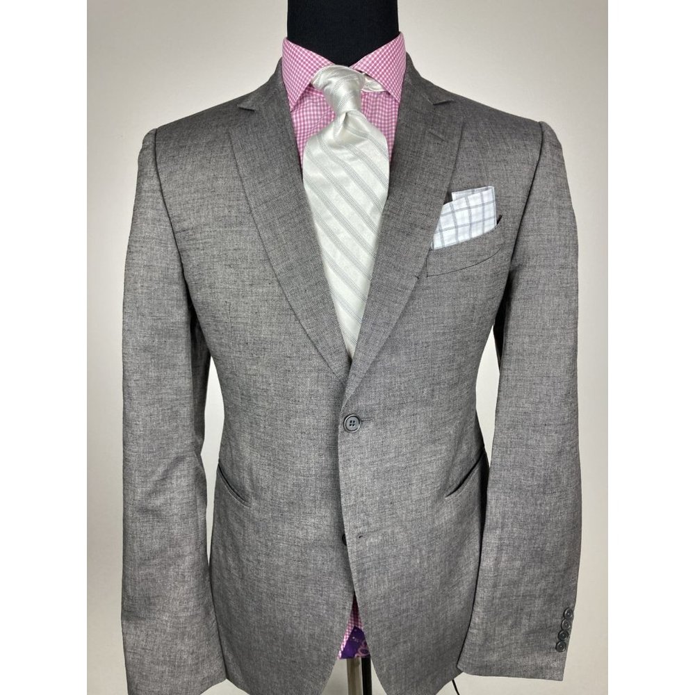 John Varvatos Gray Blazer